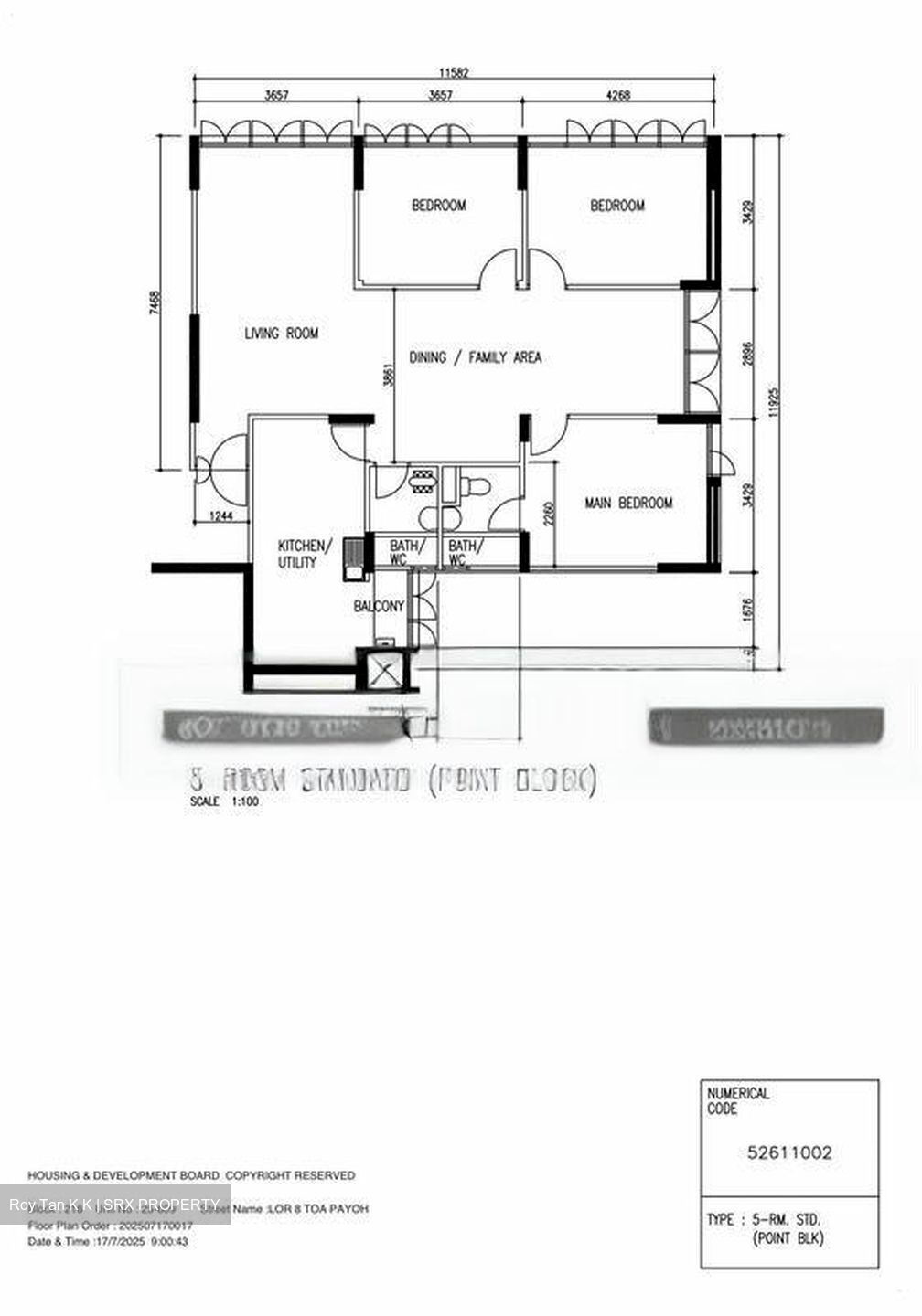 Blk 216 Lorong 8 Toa Payoh (Toa Payoh), HDB 5 Rooms #461073331